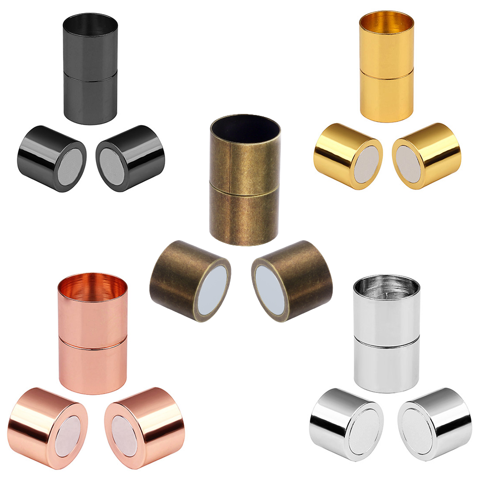 Patent Leather Shine - 5sets Strong Magnetic Clasps 3/4/5/6/7/8/10/12/14/15mm Leather