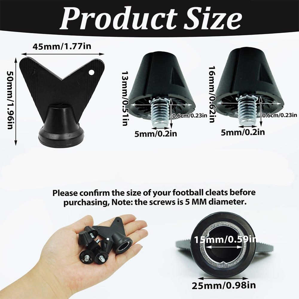 4/12PCS Football Boot Studs Re - Sneaker Care Set review and price