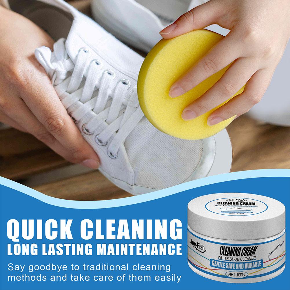 White Shoes Cleaning Cream Sta - Sneaker Cleaner review and price
