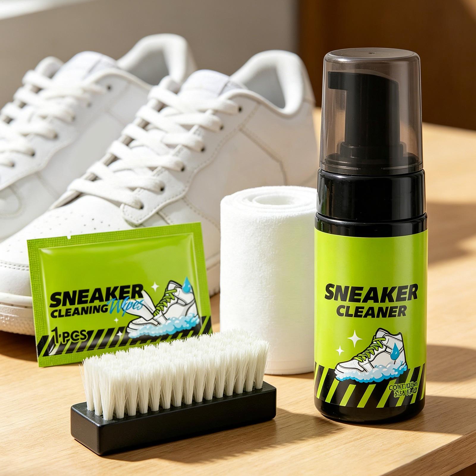 Sneaker Cleaner 4 Pieces 100ml - Sneaker Care White review and price