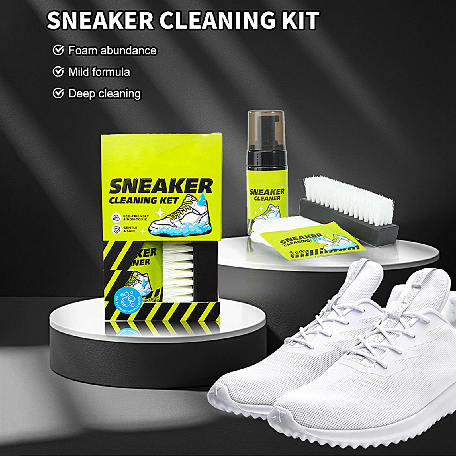 Sneaker Cleaner 4 Pieces 100ml - Sneaker Care White review and price