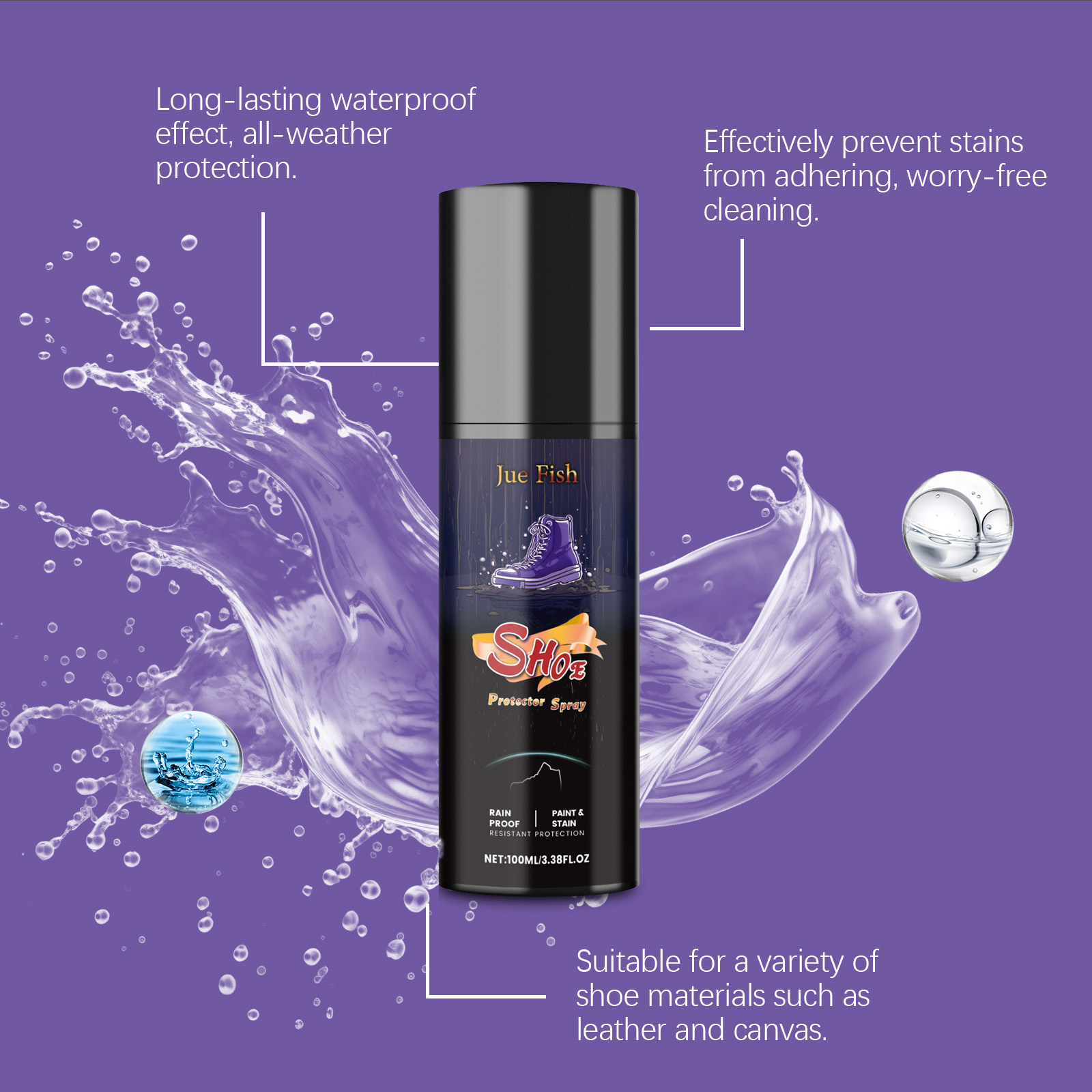100ML Shoe Protector Spray Cle - Sneaker Protector Spray review and price