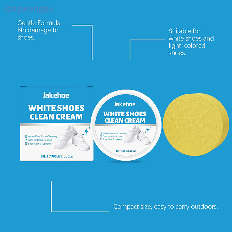 NewWhite Shoe Cleaner Cream, M - Sneaker Cleaner review and price