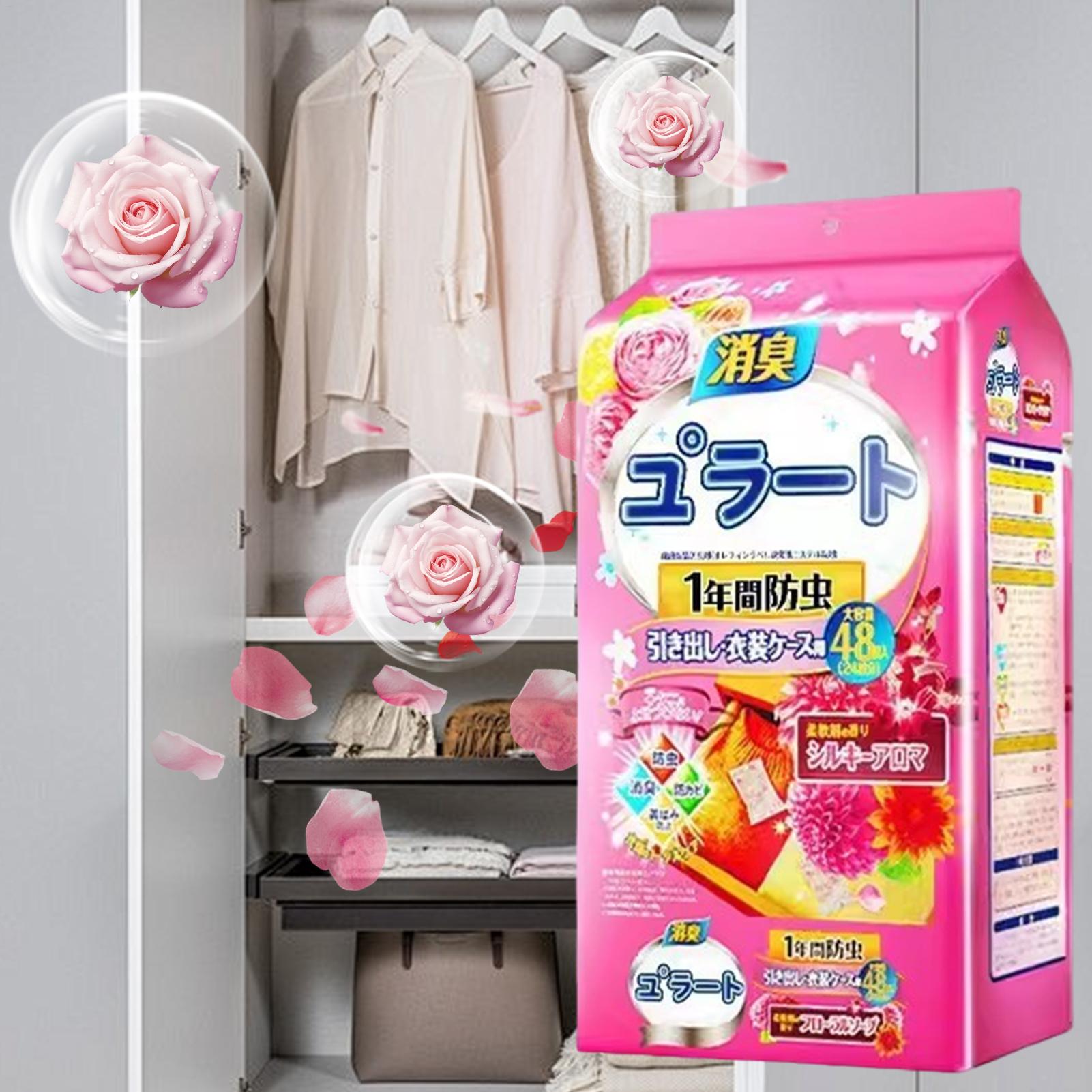 Closet Scent Bags 48pcs Insect - Shoe Deodorizer Ball review and price