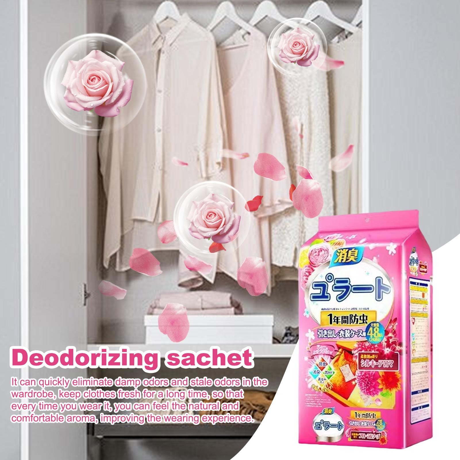 Closet Scent Bags 48pcs Insect - Shoe Deodorizer Ball review and price
