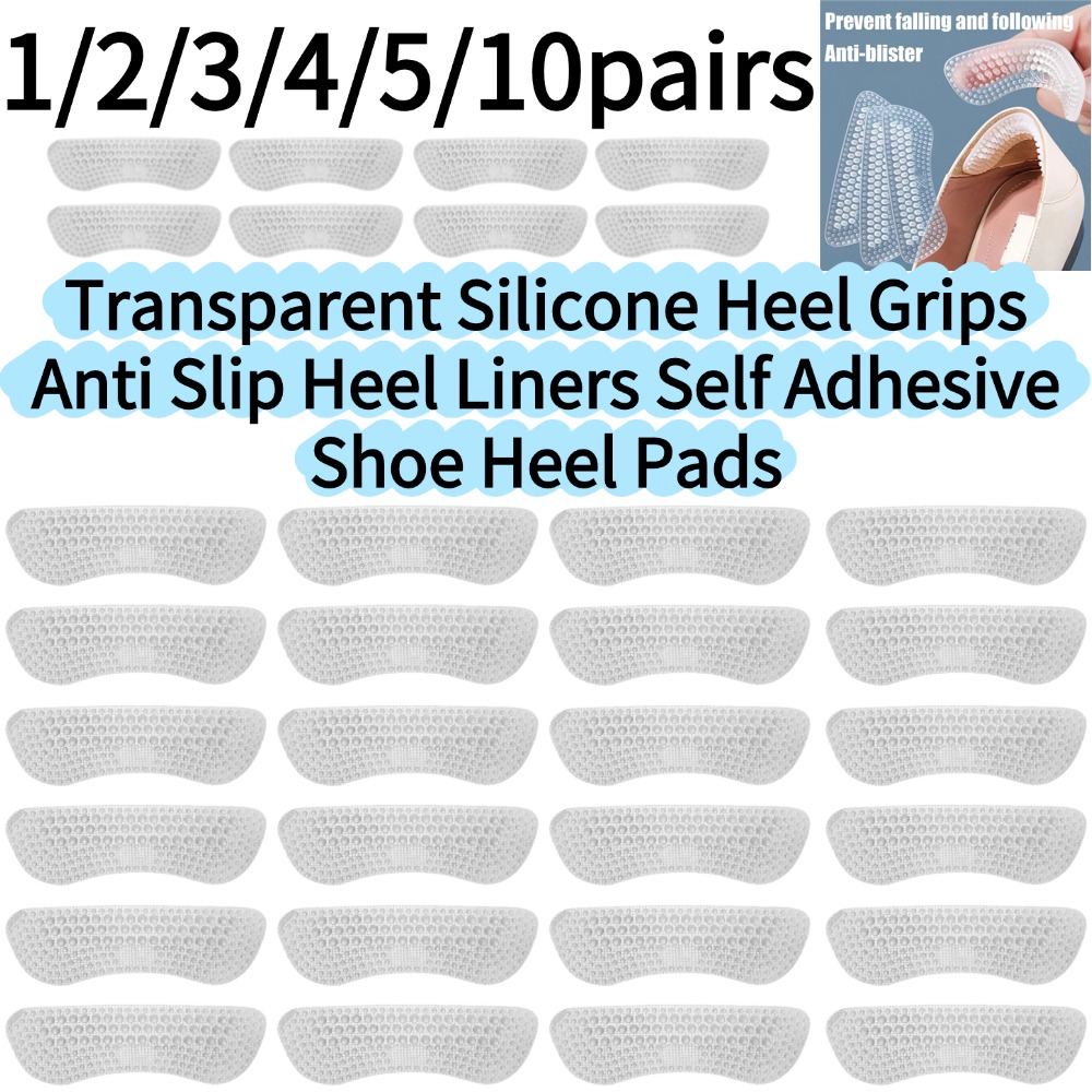 Transparent Silicone Heel Grip - Heel Liner Grip review and price