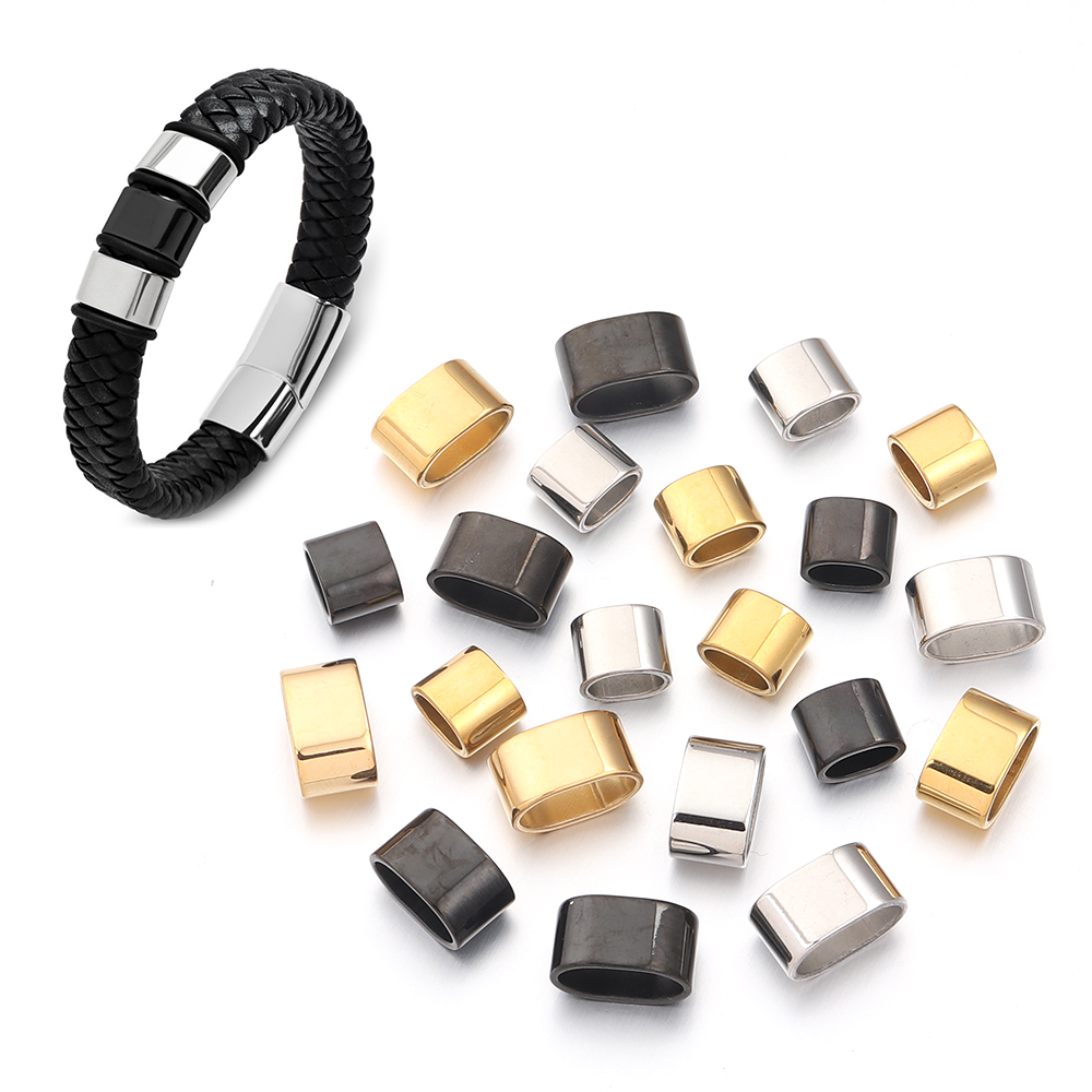 6pcs Flat Stainless Steel Tube - Patent Leather Shine review and price