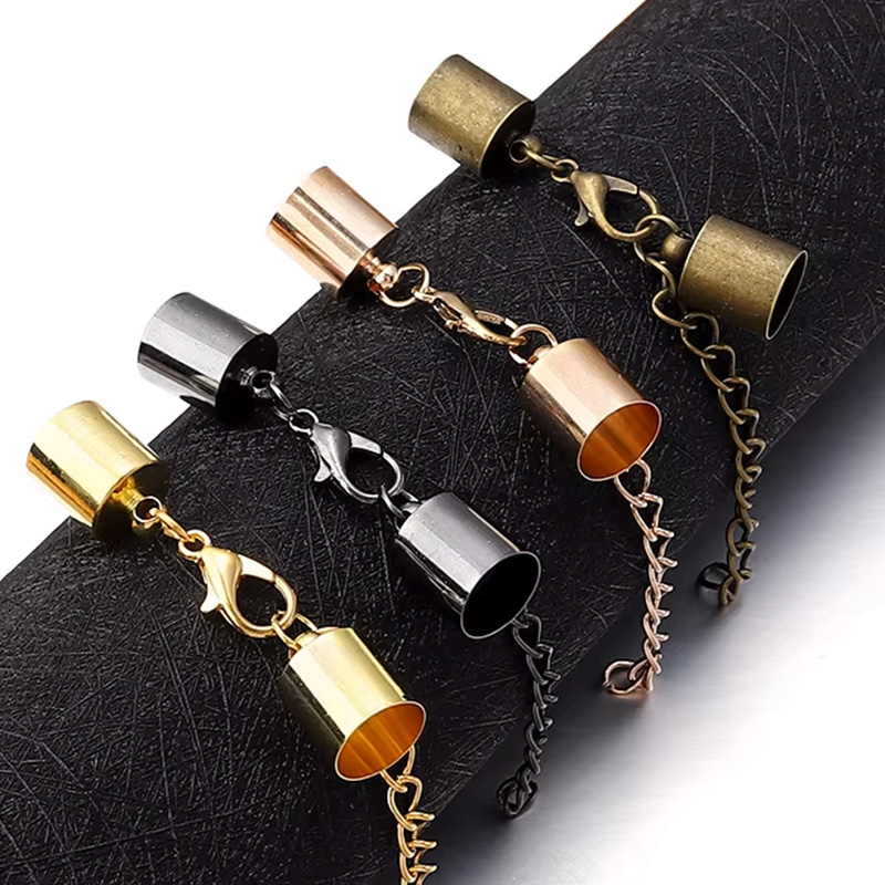 10Sets Leather Cord End Caps W - Patent Leather Shine review and price