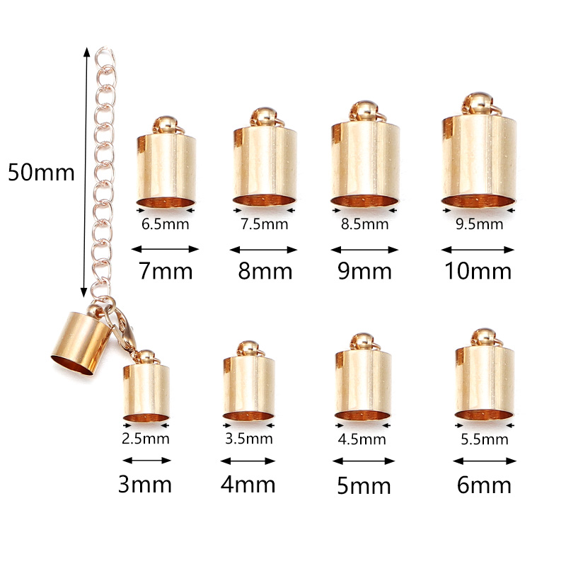 10Sets Leather Cord End Caps W - Patent Leather Shine review and price