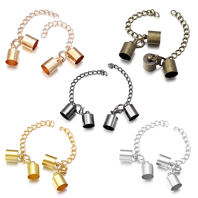 10Sets Leather Cord End Caps W - Patent Leather Shine review and price