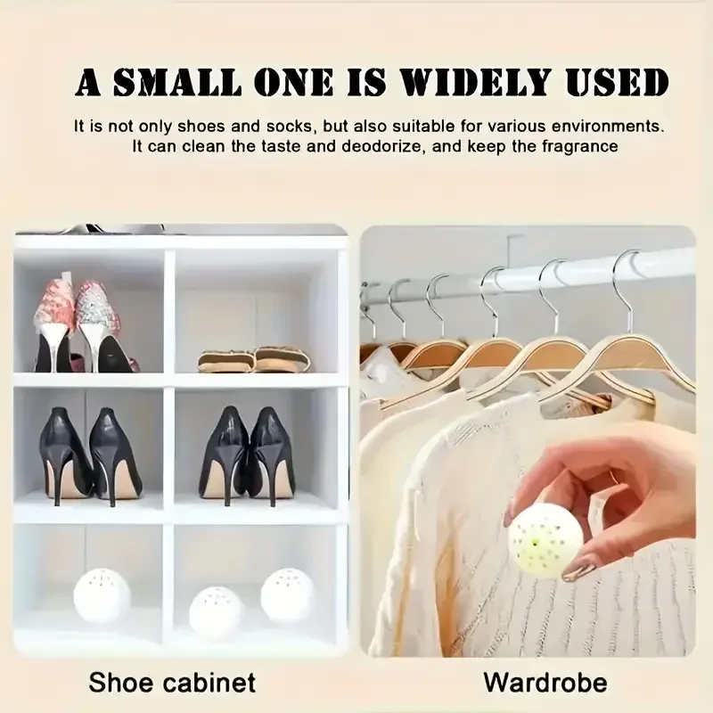 6/12/18pcs Household Shoes And - Shoe Deodorizer Ball review and price