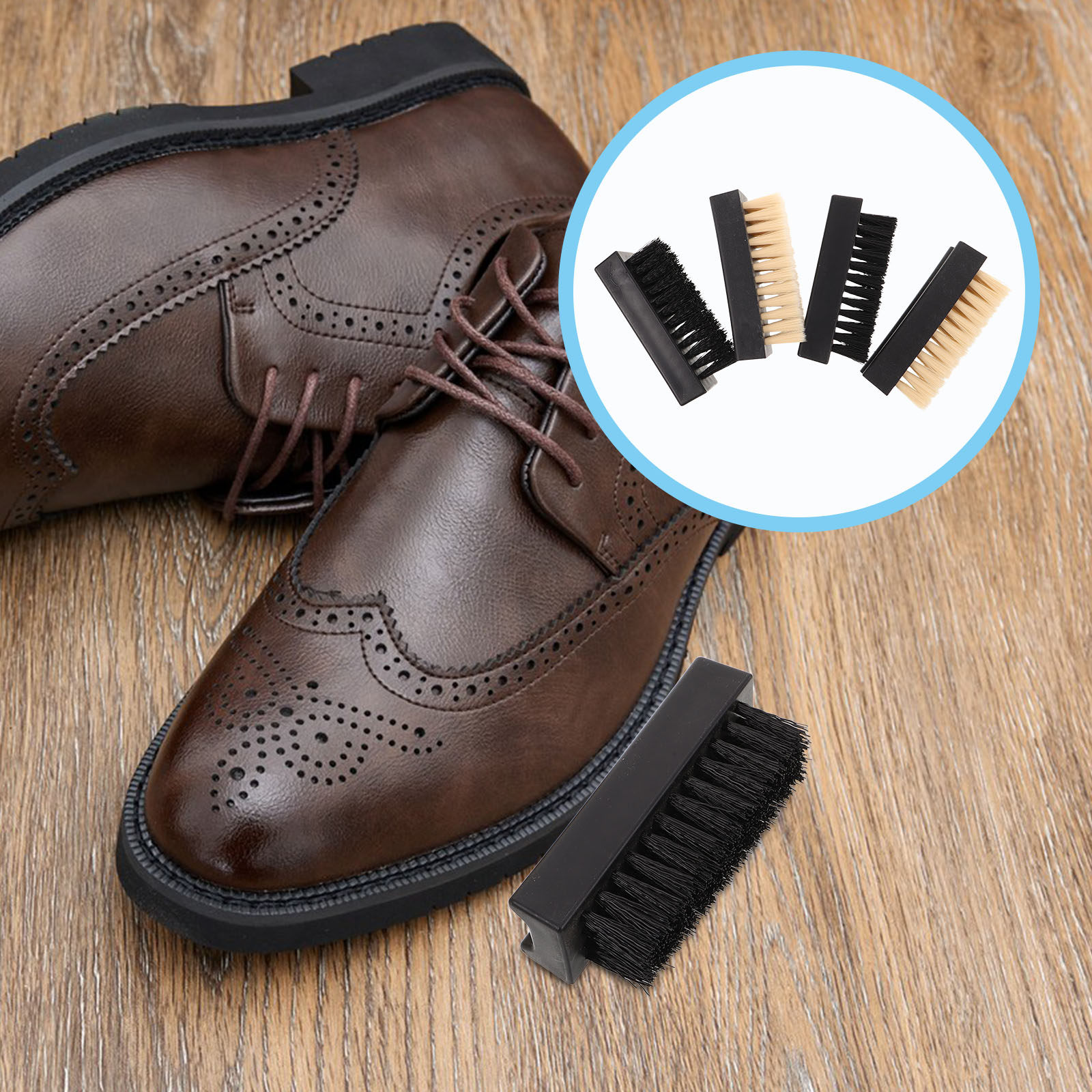 4Pcs Multifunction Shoe Brush  - Sneaker Care Set review and price