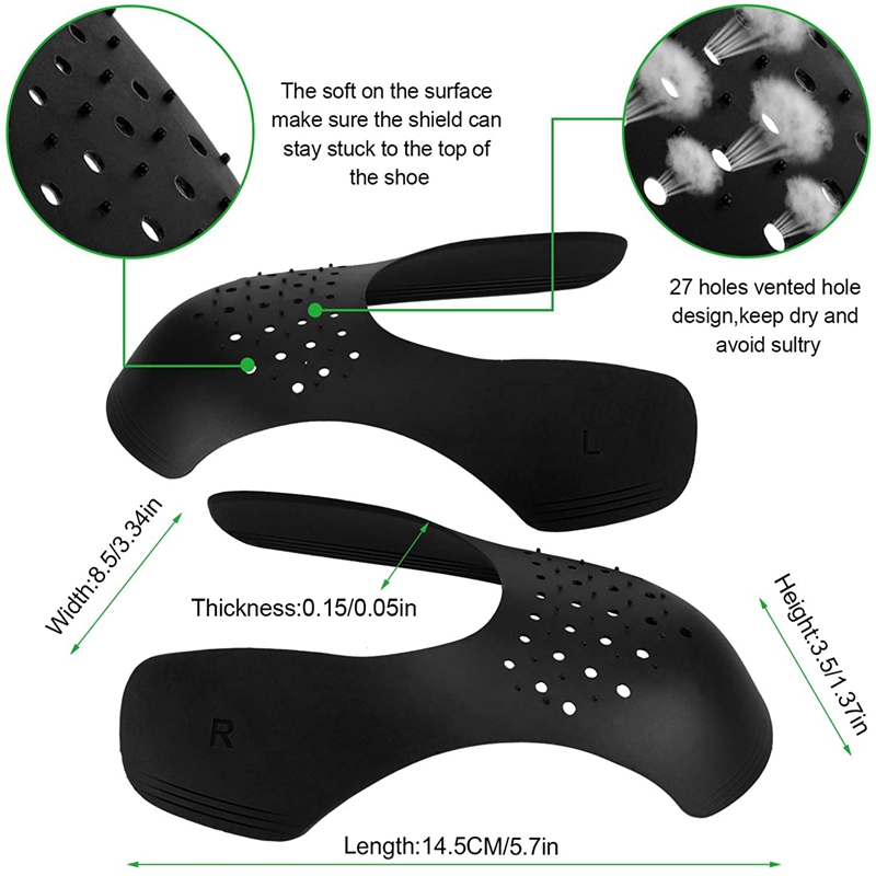 4Pcs Crease Protector Shoe Hea - Sneaker Protector Spray review and price