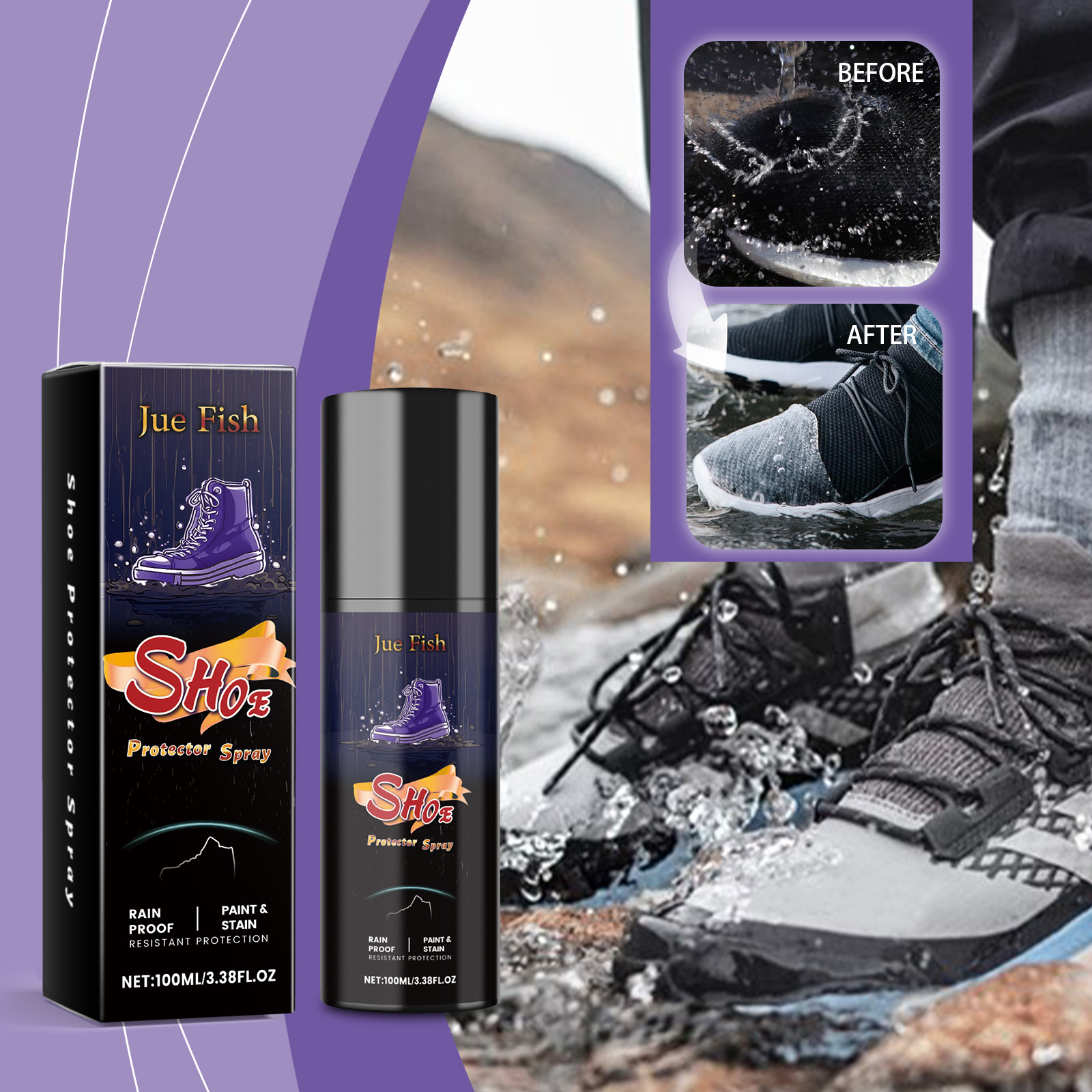 100ml Shoe Waterproof Spray Na - Sneaker Protector Spray review and price