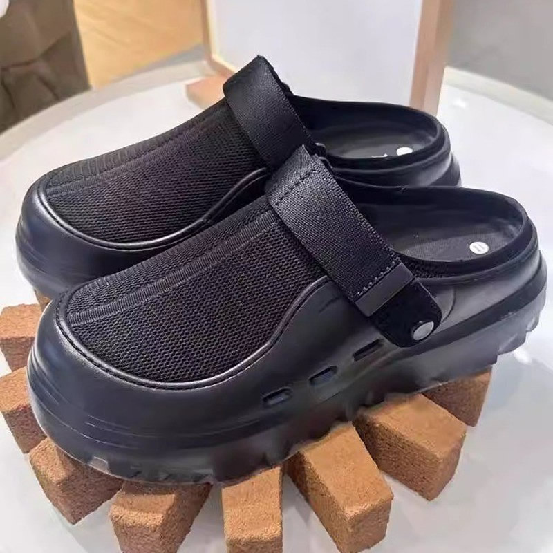 Women Mesh Slippers Flats Mule - Sneaker Care Set review and price
